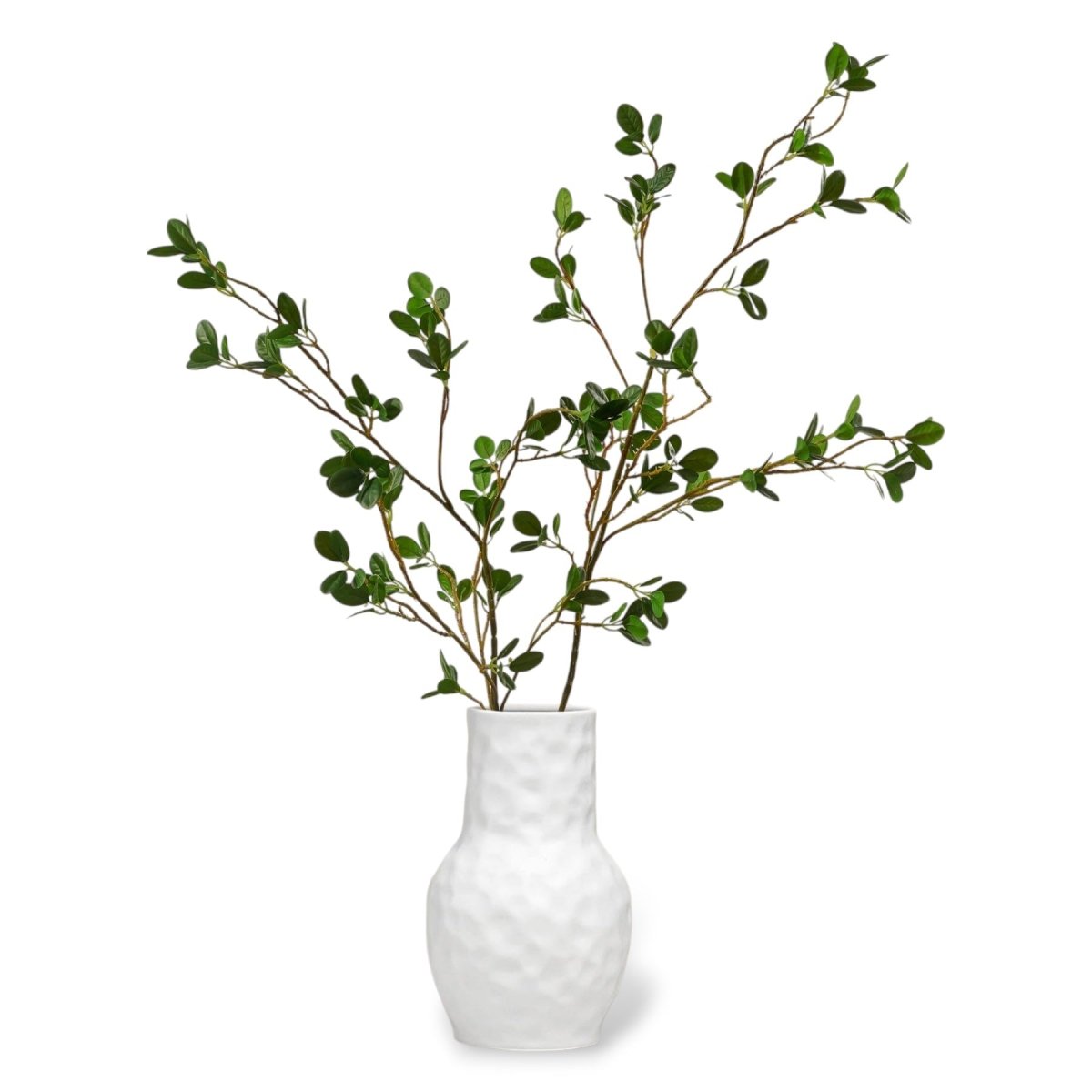 32'' Faux Green Leaf Branch - Napa Valley Wildflower Co.