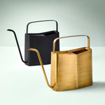 3L Brass & Matte Black Watering Can - Napa Valley Wildflower Co.