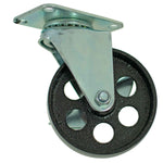 5in Galvanized Casters - Swivel with Brakes - Napa Valley Wildflower Co.