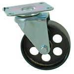 5in Galvanized Casters - Swivel with Brakes - Napa Valley Wildflower Co.
