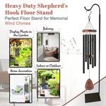 60" Adjustable Heavy - Duty Shepherd's Hook Floor Stand - Napa Valley Wildflower Co.