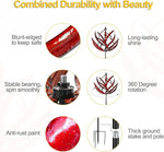 Product features with icons and text on durability and beauty