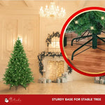 7.5 FT Commercial Grade Green PVC Artificial Christmas Tree - Napa Valley Wildflower Co.