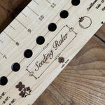 American Hardwood Seed and Bed Ruler - Napa Valley Wildflower Co.