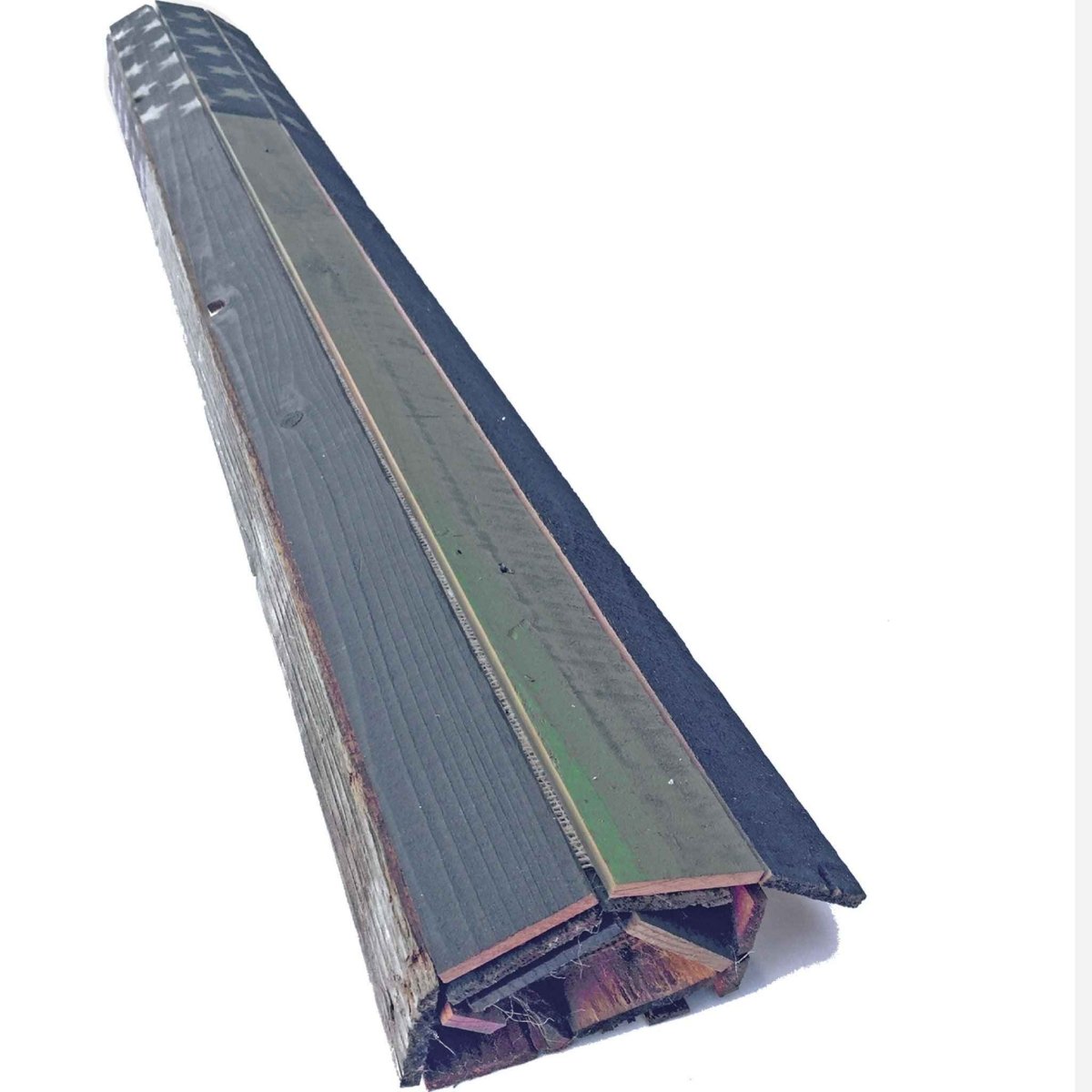 Army Handmade Green & Black Redwood American Flag - Napa Valley Wildflower Co.