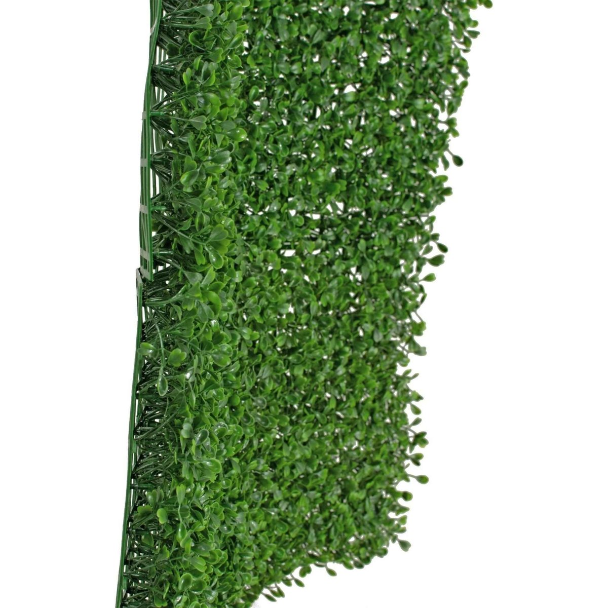 Artificial Boxwood Wall Panels – 8 Sq Ft UV - Resistant Greenery Privacy Hedge (3 Pack) - Napa Valley Wildflower Co.