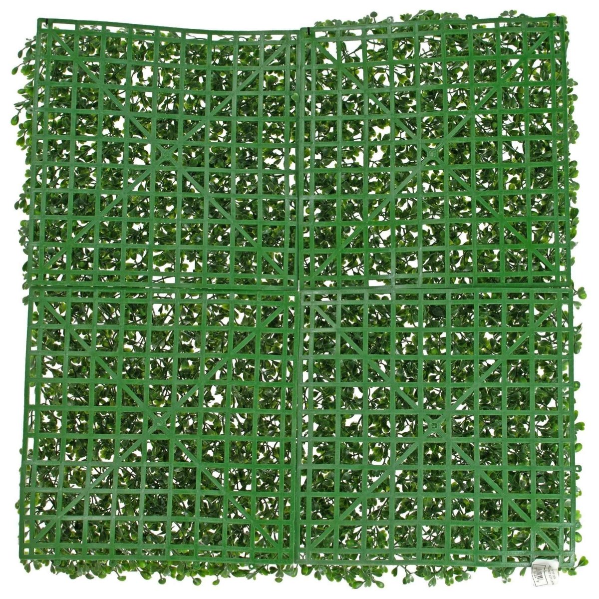 Artificial Boxwood Wall Panels – 8 Sq Ft UV - Resistant Greenery Privacy Hedge (3 Pack) - Napa Valley Wildflower Co.