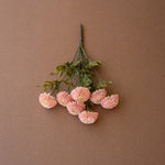 Artificial Light Pink Ball Dahlia Bundle - Napa Valley Wildflower Co.