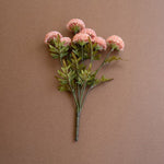 Artificial Light Pink Ball Dahlia Bundle - Napa Valley Wildflower Co.