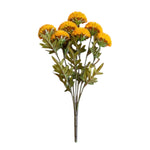 Artificial Mustard Ball Dahlia Bundle - Napa Valley Wildflower Co.