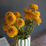 Artificial Mustard Ball Dahlia Bundle - Napa Valley Wildflower Co.