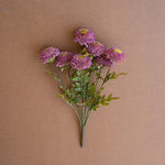 Artificial Purple Ball Dahlia Bundle - Napa Valley Wildflower Co.