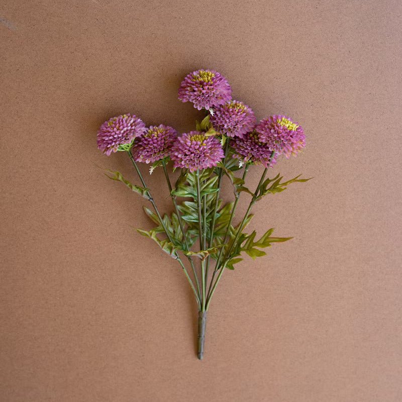 Artificial Purple Ball Dahlia Bundle - Napa Valley Wildflower Co.
