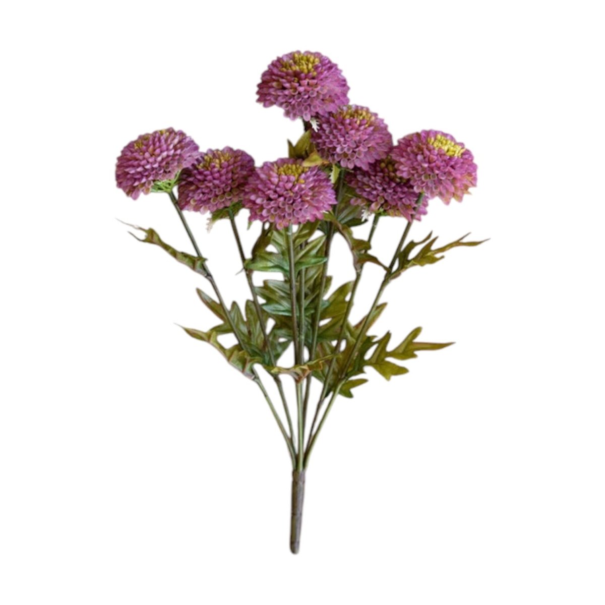 Artificial Purple Ball Dahlia Bundle - Napa Valley Wildflower Co.