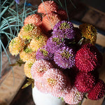 Artificial Red Ball Dahlia Bundle - Napa Valley Wildflower Co.