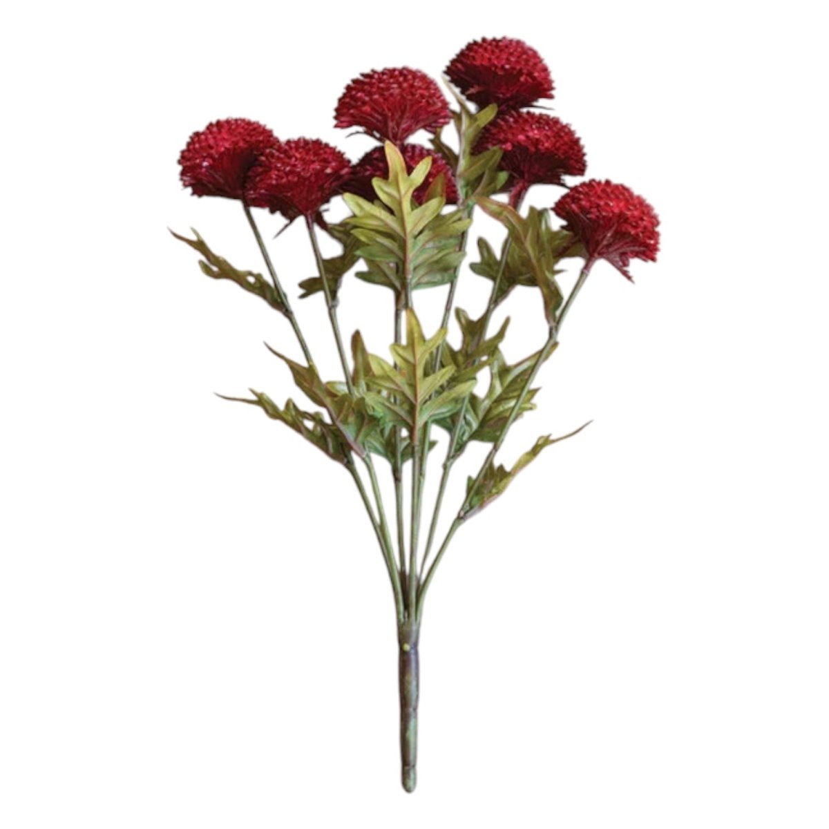 Artificial Red Ball Dahlia Bundle - Napa Valley Wildflower Co.