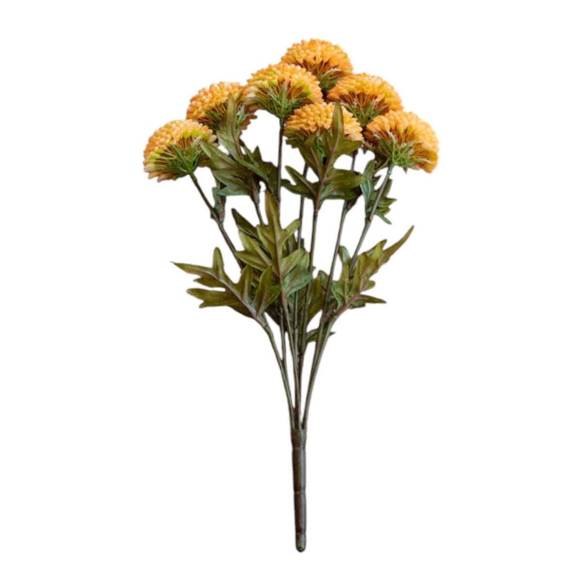 Artificial Yellow Ball Dahlia Bundle - Napa Valley Wildflower Co.
