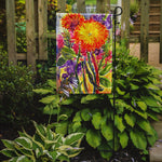 Aster Flower in Watercolor Decorative Garden Flag - Napa Valley Wildflower Co.