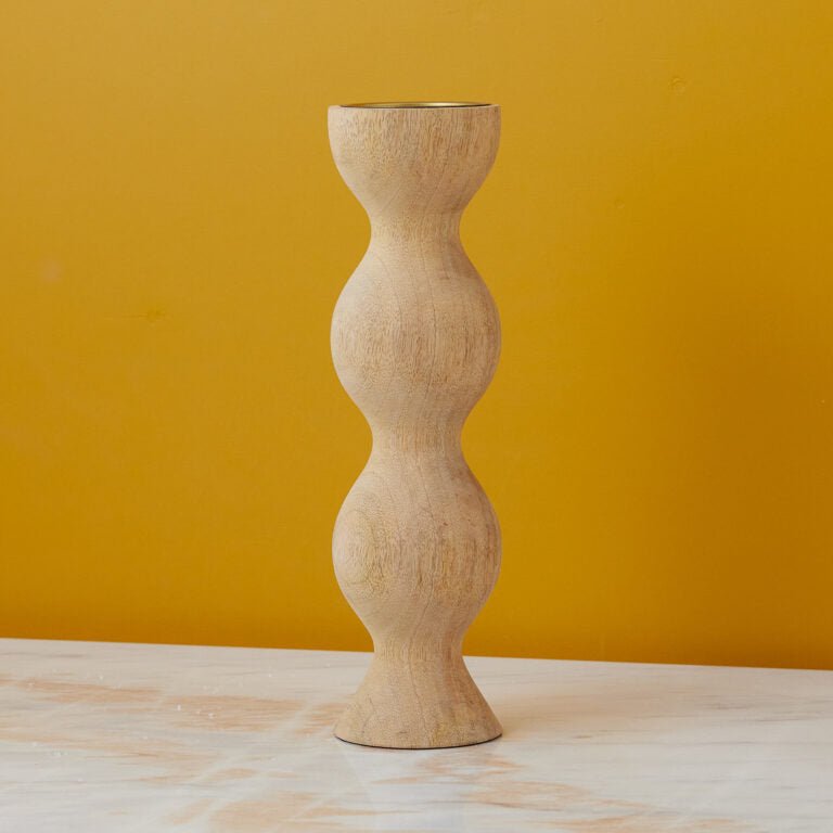 Aurora Pillar Candle Holder, Large - Napa Valley Wildflower Co.