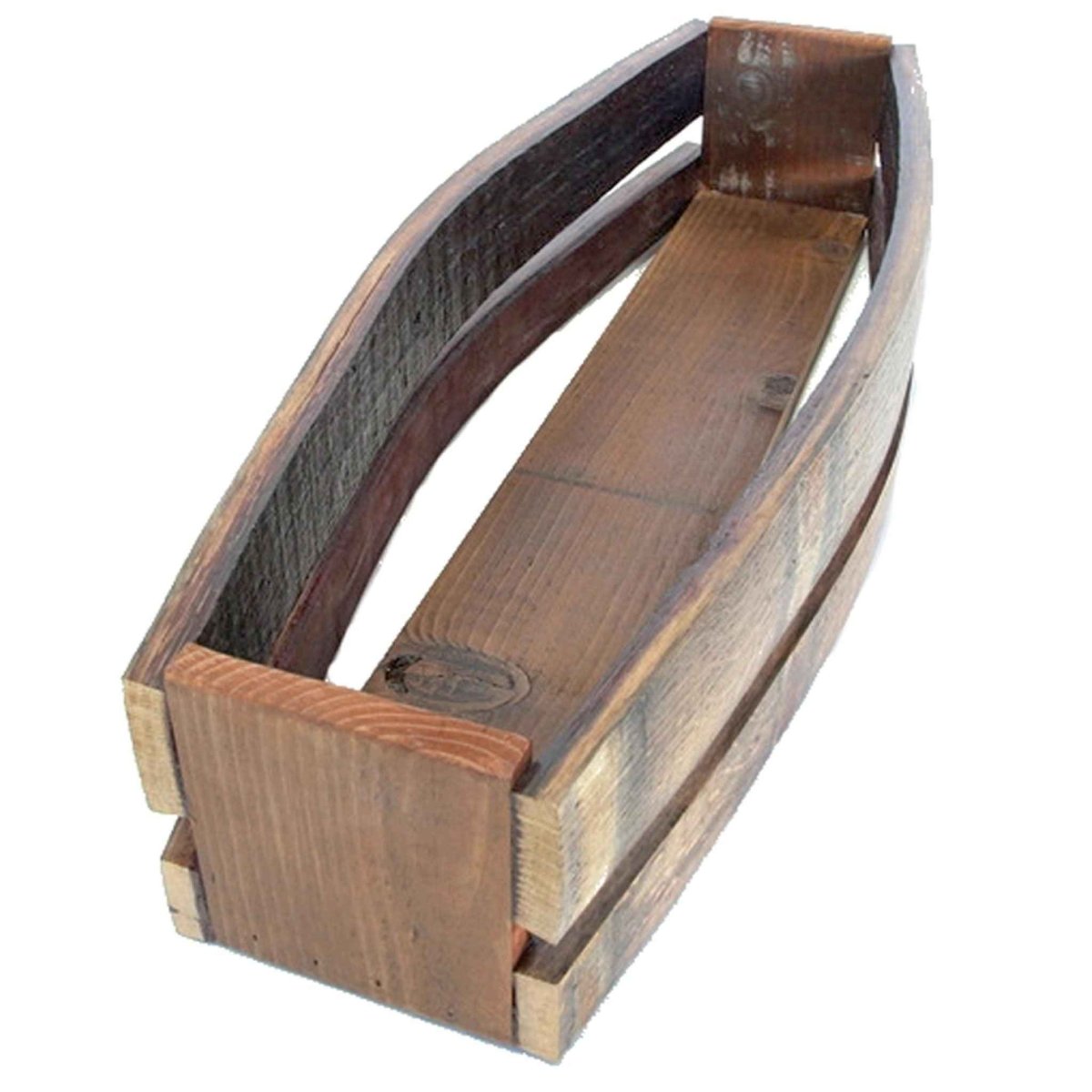 Authentic Napa Valley Wine Barrel Stave Basket - Napa Valley Wildflower Co.