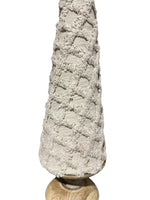 Beige Fuzzy Cone Trees - Napa Valley Wildflower Co.