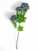 Blue Hydrangea Cluster Stem - Napa Valley Wildflower Co.