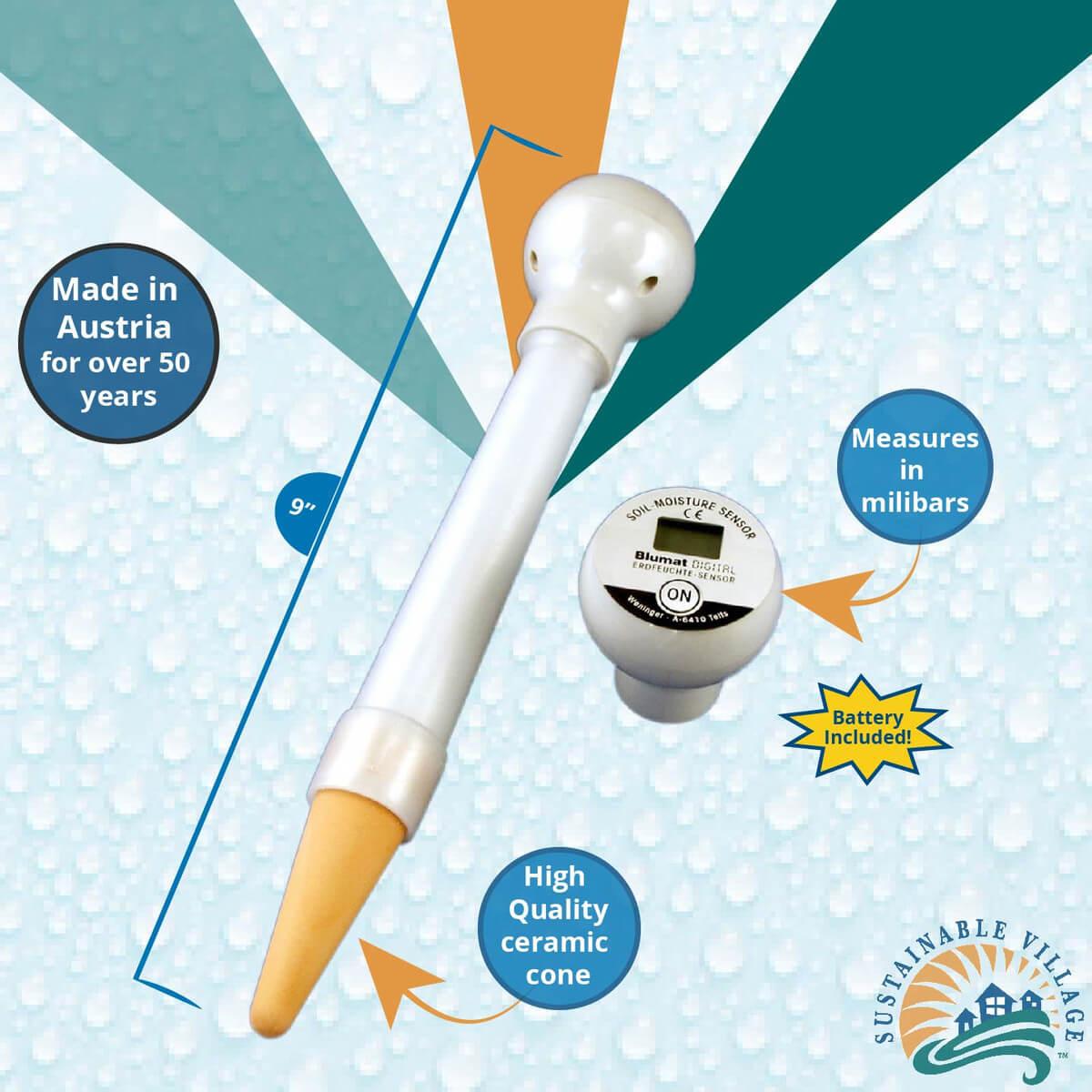 Blumat Digital Moisture Meter Kits - Napa Valley Wildflower Co.
