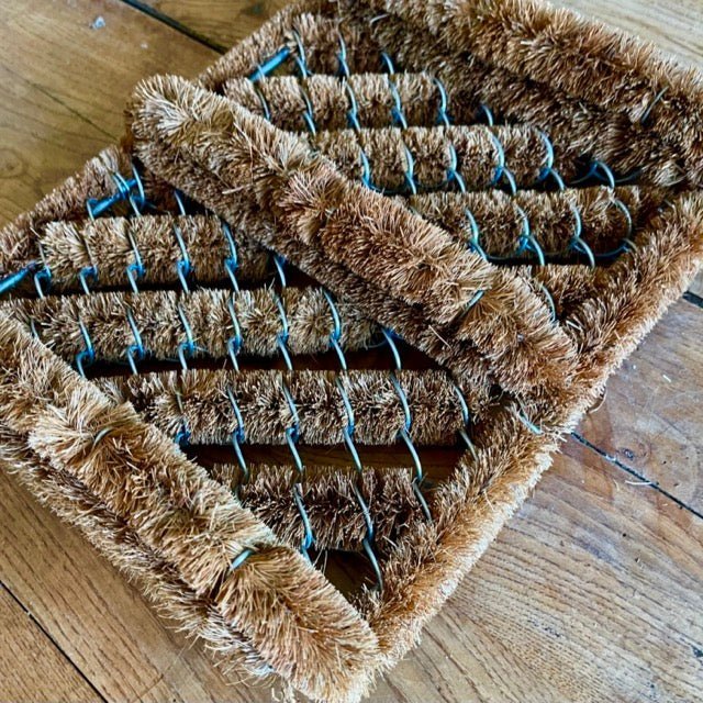 Boot Scraper Coconut Fiber Mat - Napa Valley Wildflower Co.