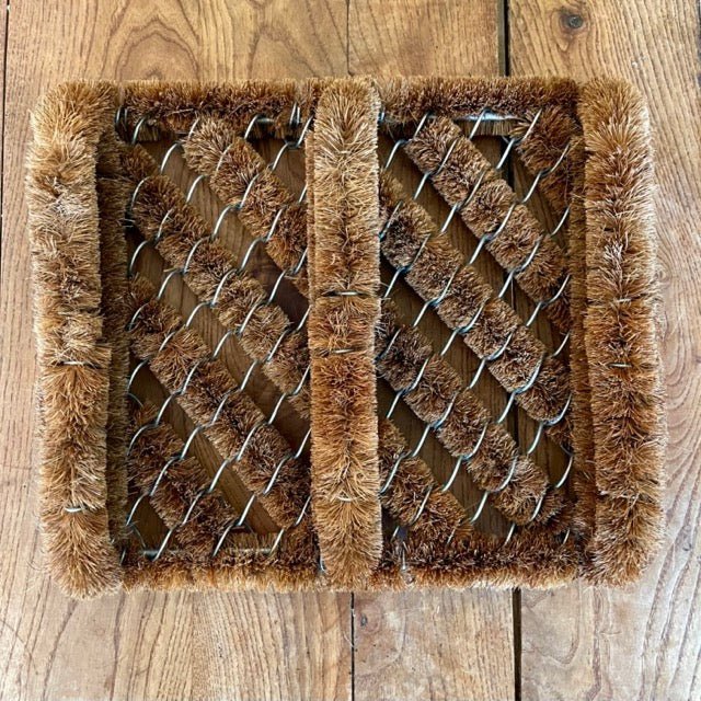 Boot Scraper Coconut Fiber Mat - Napa Valley Wildflower Co.