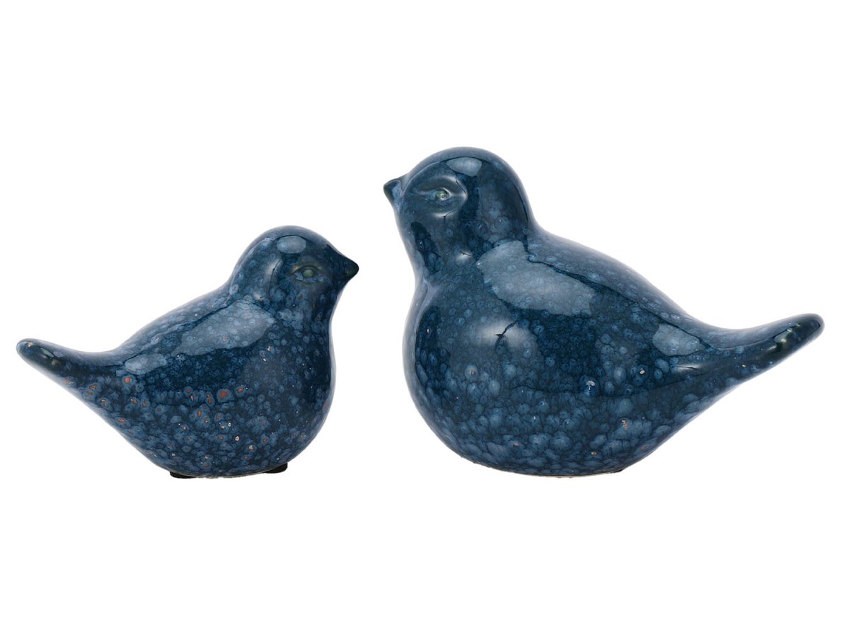 Ceramic Swallow Garden Statue - Napa Valley Wildflower Co.