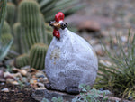 Chicken Dough: Handcrafted Ceramic Garden Statue - Napa Valley Wildflower Co.