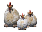 Chicken Dough: Handcrafted Ceramic Garden Statue - Napa Valley Wildflower Co.