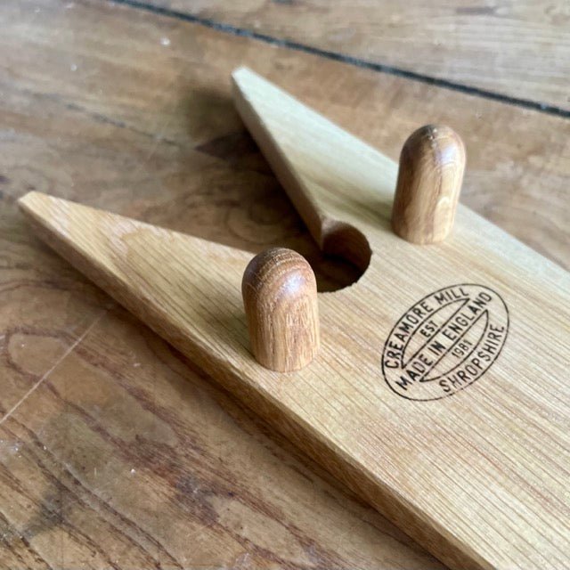 Classic White Oak English Boot Jack - Napa Valley Wildflower Co.
