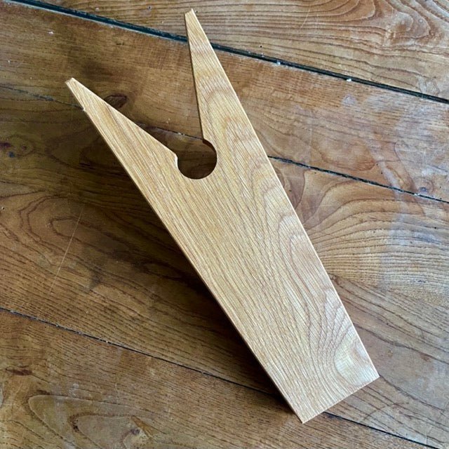 Classic White Oak English Boot Jack - Napa Valley Wildflower Co.