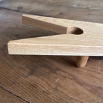 Classic White Oak English Boot Jack - Napa Valley Wildflower Co.