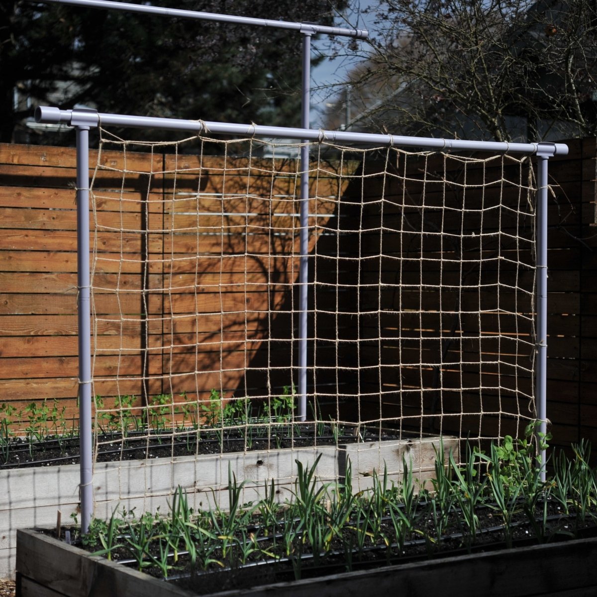 Compostable Jute Garden Netting - Napa Valley Wildflower Co.