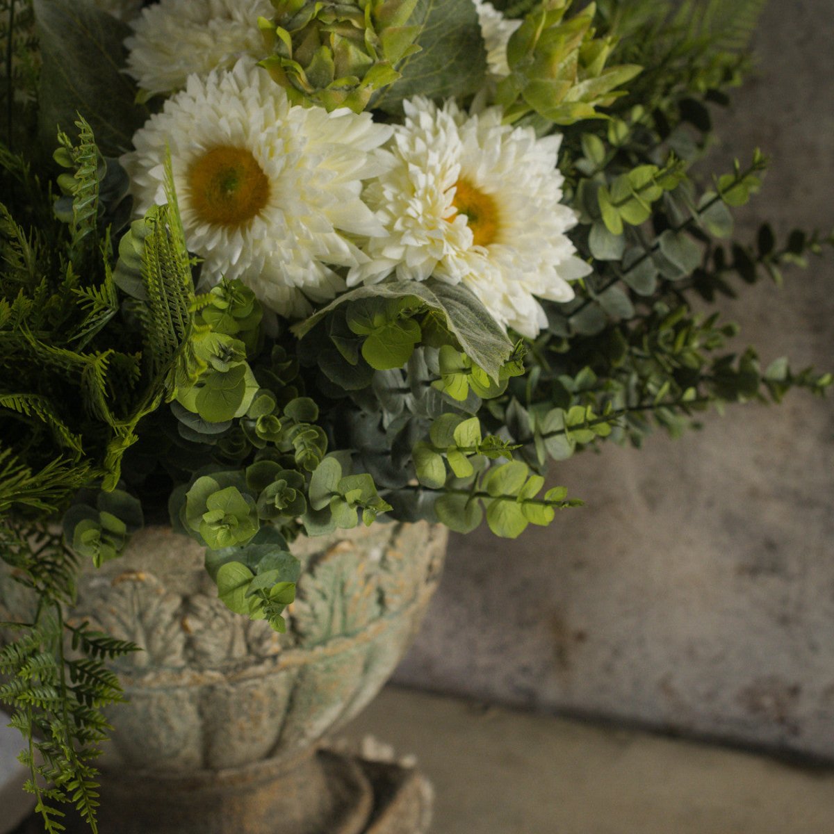 Cream Gerbera Daisy Bouquet - Napa Valley Wildflower Co.