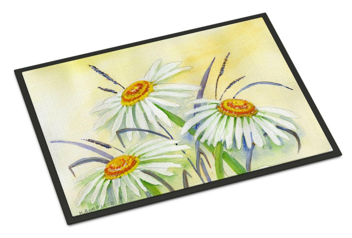 Daisy Print Doormat 18x27 - Napa Valley Wildflower Co.