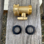 Durable Brass Garden Hose Shutoff Valve - Napa Valley Wildflower Co.