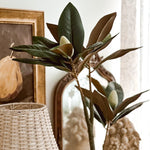 Elegant 31 - Inch Potted Faux Magnolia Tree - Napa Valley Wildflower Co.