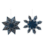 Elegant Modern Paper Snowflake Decoration - Napa Valley Wildflower Co.
