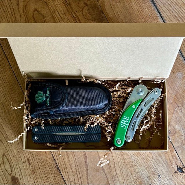 Engraved Gardener's Multi - Tool Gift Box - Tool, Case and Sharpener - Napa Valley Wildflower Co.