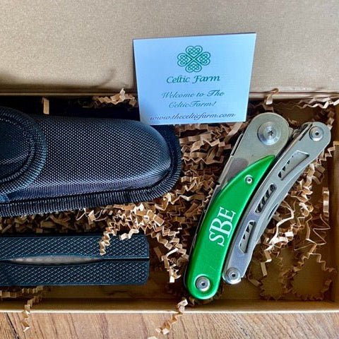 Engraved Gardener's Multi - Tool Gift Box - Tool, Case and Sharpener - Napa Valley Wildflower Co.