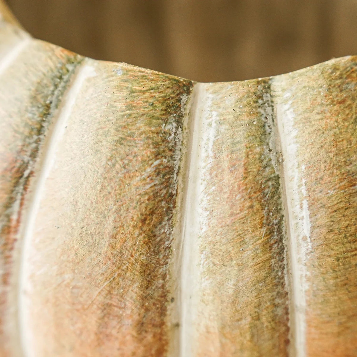 Fall Ombre Cement Pumpkin Planters | 3 Sizes - Napa Valley Wildflower Co.