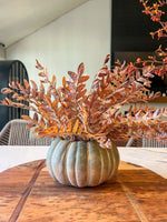 Fall Ombre Cement Pumpkin Planters | 3 Sizes - Napa Valley Wildflower Co.