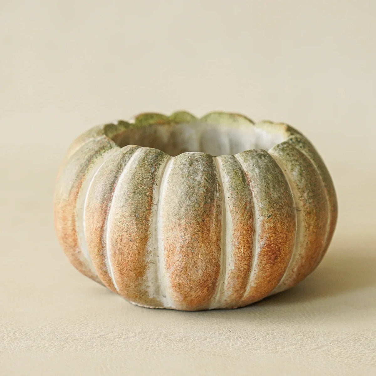 Fall Ombre Cement Pumpkin Planters | 3 Sizes - Napa Valley Wildflower Co.