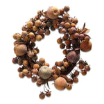 Faux Apples & Berries Autumn Wreath - Napa Valley Wildflower Co.