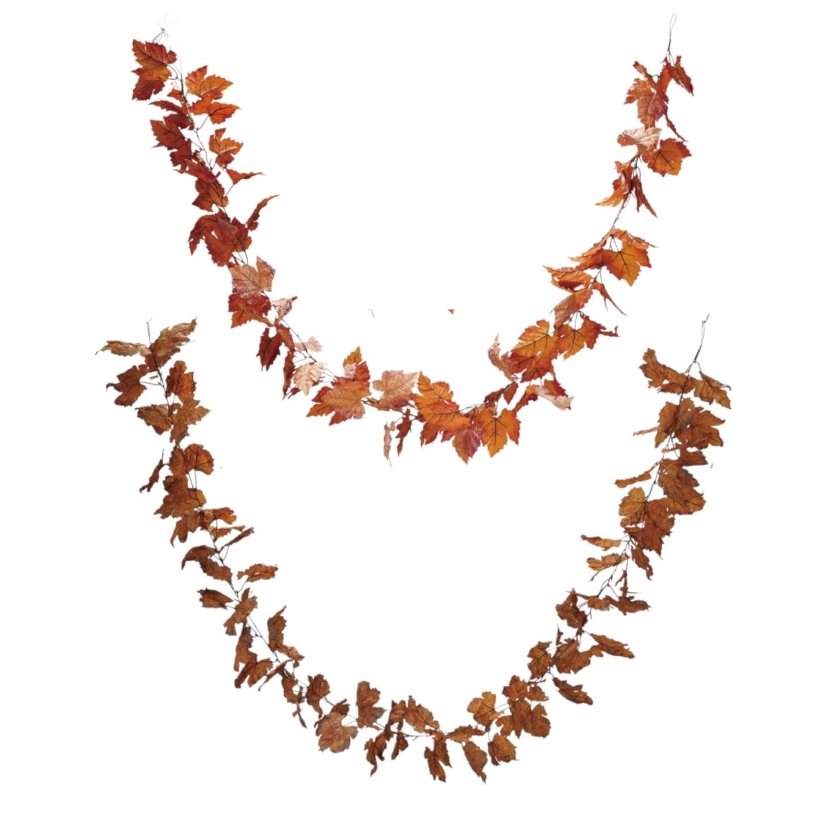 Faux Autumn Leaf Garland | 2 Colors - Napa Valley Wildflower Co.