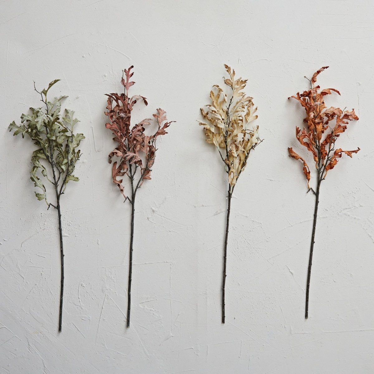 Faux Oak Leaf Picks | 4 Colors - Napa Valley Wildflower Co.