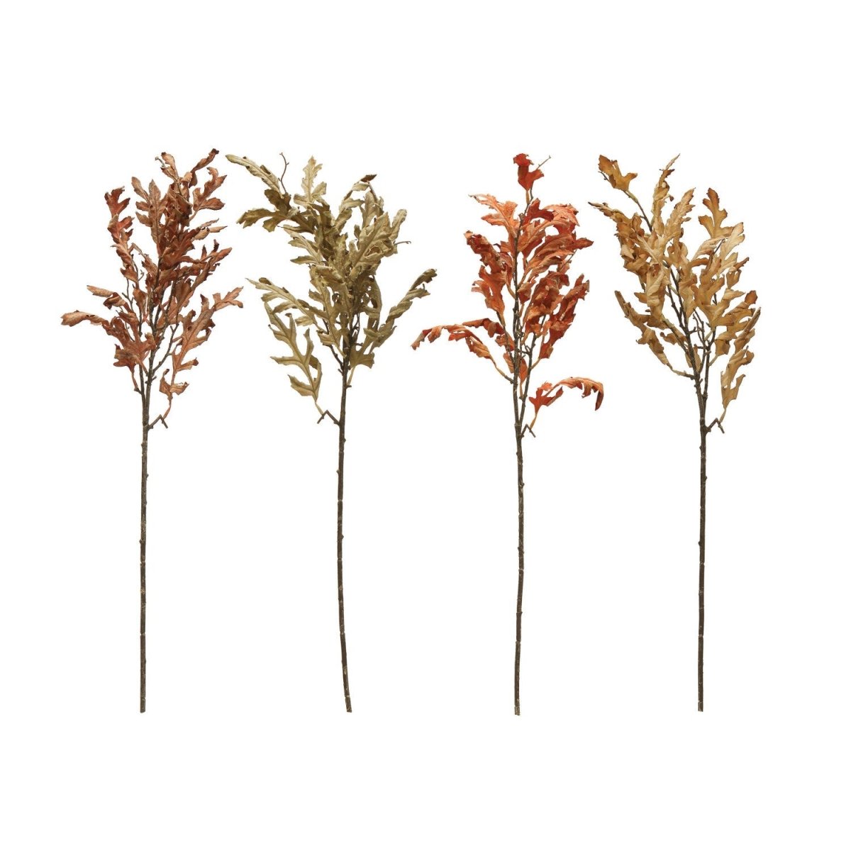 Faux Oak Leaf Picks | 4 Colors - Napa Valley Wildflower Co.